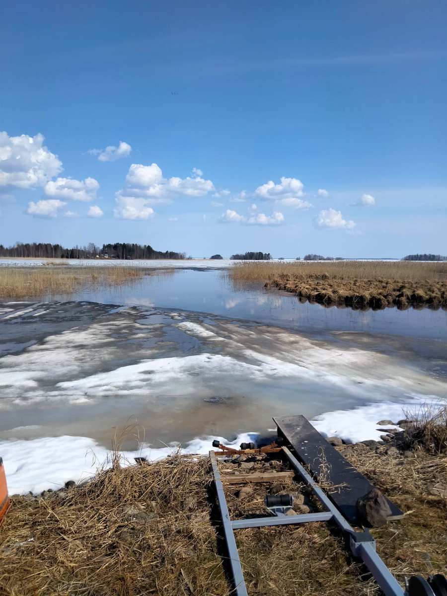 Toiset on ...luotuja kulkemaan,
toiset on... liikkeellä luonnostaan...🎶

Toiset nauttii keväästä ulkona, toiset pysyy sisällä... eläkeläinen ja työläinen, kas kumpi voikaan vapaasti valita 😂. Kiva, kun sain ees kuvan.

Kevätyönsyliin 🌙

#Pyhäselkä 26.4.2023
#NaturePower ♥️