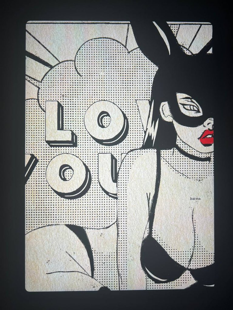 KseniaShunina's tweet photo. Good evening 💋
It's time to tell you a little bit about myself. I'm a decent, homely girl, but sometimes my second personality wants to come out of me and her name is Karma😈
She's a  free-spirited cocky girl and to keep Karma inside me I draw her 🥰
Here is sneak - peek 🖤 https://t.co/x6tB4bzq4p