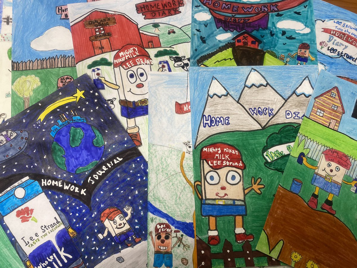 Design &amp; Win €1,000 for your school. We are delighted to see so many fantastic entries for the cover of this year’s homework journal. Hurry entries close on May 12th. Check out our news page on leestrand.ie for more details 🤩