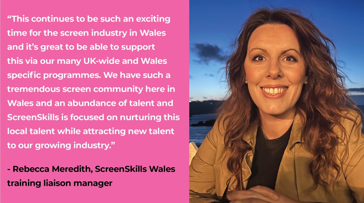 UKScreenSkills's tweet image. In Wales, 2 new programmes (Developing HOD Programme & trainee #scripteditor programme) have full cohorts ready to be placed on local productions!
Based in Wales and can provide a placement opportunity to one of our trainees? Contact Becs at Rebecca.Meredith@ScreenSkills.com