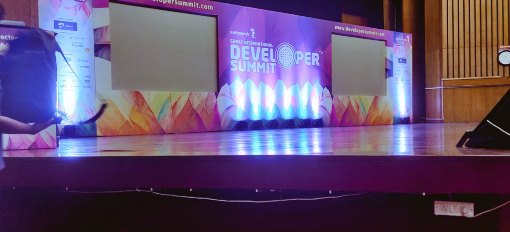 CatchSanjeev's tweet photo. #DeveloperSummit
Loving it
Still more to learn https://t.co/DcUOVcS8g9