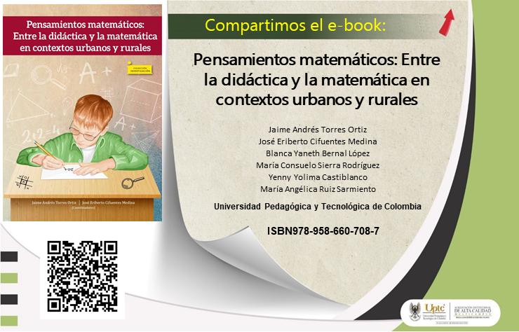 DFesad's tweet photo. La @editorialuptc  de la @UPTCoficial  fruto del trabajo del Grupo de Investigación #SIEK de la @DFesad ha publicado  el #ebook: #Pensamientos #matemáticos: Entre la didáctica y la matemática en contextos urbanos y rurales.
https://t.co/hRF9zKC87G https://t.co/kTvNdZSLLF