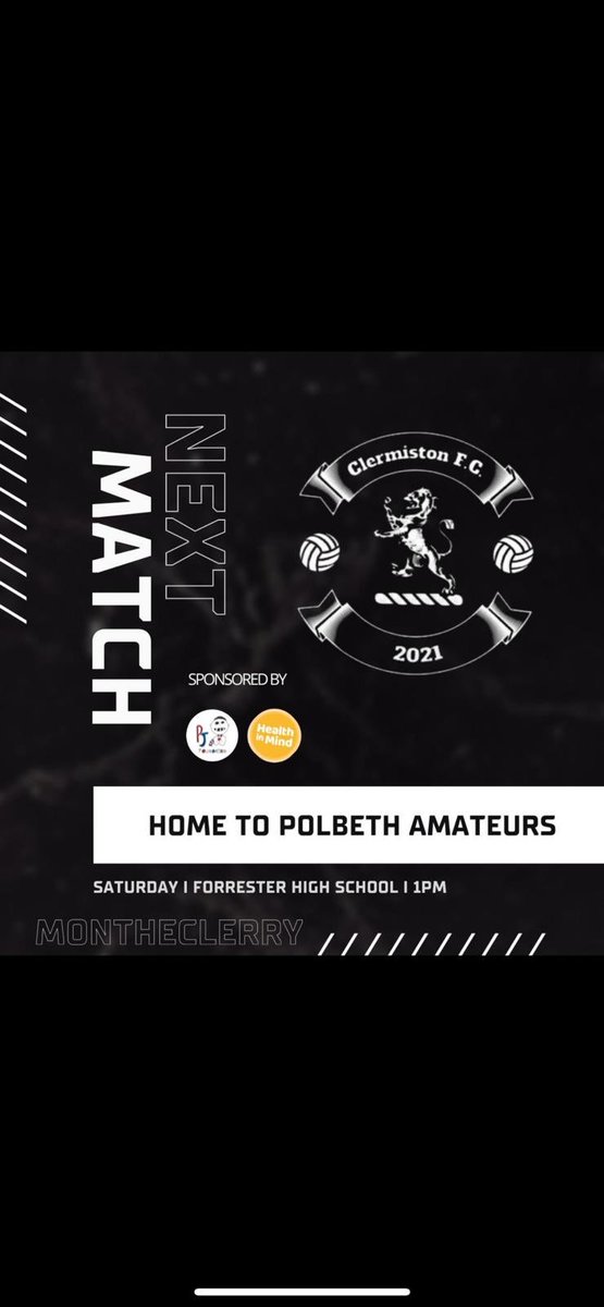 Clermiston FC tweet media