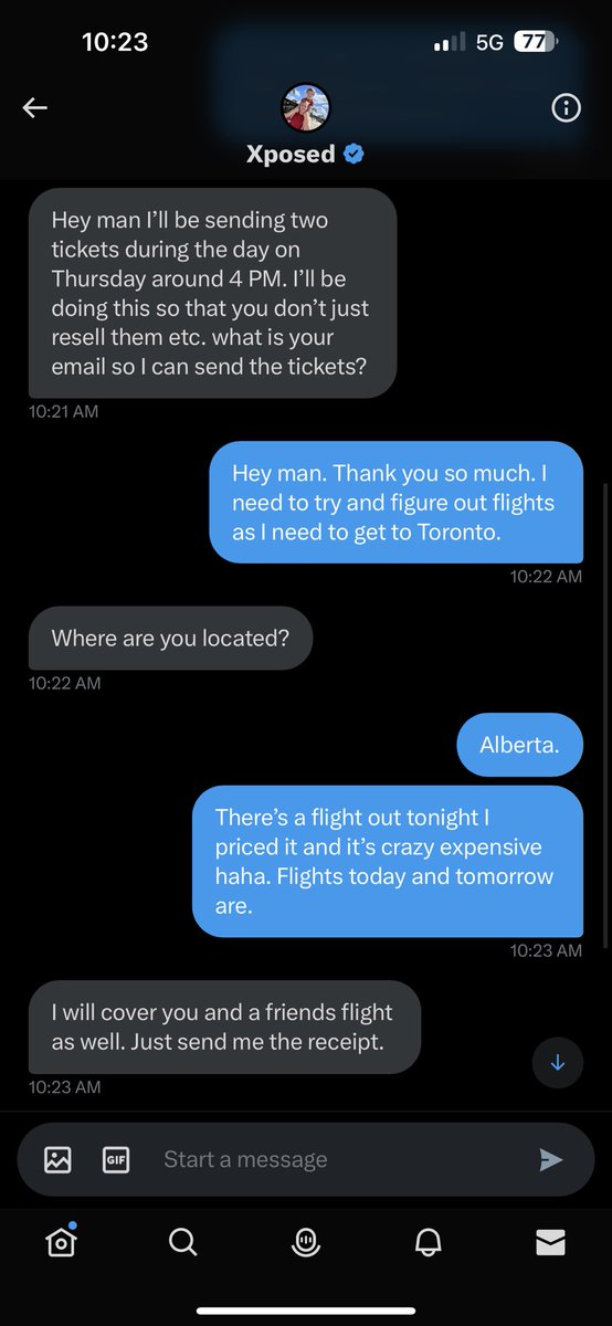 HUGE shoutout to <a href="/Xposed/">Xposed</a>!! I seriously cannot believe what is happening right now and I am literally shaking/hyperventilating all at once!! 

WHAT?!?! 

<a href="/MapleLeafs/">Toronto Maple Leafs</a> <a href="/kyledubas/">Kyle Dubas</a> 

GO LEAFS GO!! 

#LeafsForever