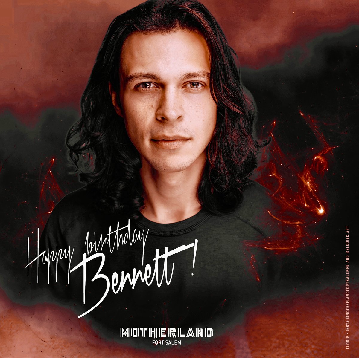 MiseryMind_crea's tweet photo. Happy Birthday @bentayman ♥️ I wish you all the best and much success in your career! 
Hoping to see Byron in a future season of @motherlandtv ! We have sorely missed him these past two seasons! (fingers crossed that @hulu  will announce a rescue soon!). 
  #MotherlandFortSalem https://t.co/sf6GUReEb4