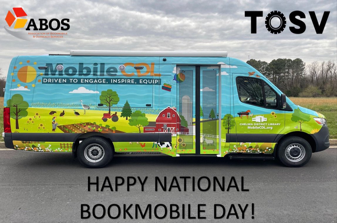 techopssv's tweet image. Happy National Bookmobile Day! TechOps is proud to play a role in delivering books to our communities across the US!