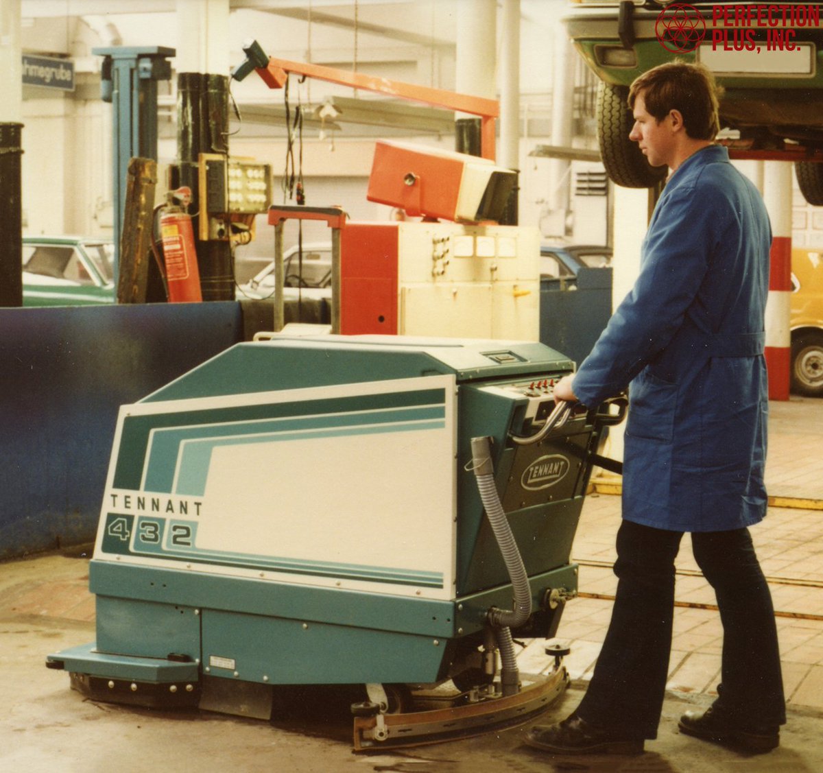 PerfectPlusNC's tweet image. Explore the 40 year history of Tennant walk-behind scrubbers, from our first purpose-built machine in 1978 to the innovations of today. via :  bit.ly/3c8ejgZ  via: