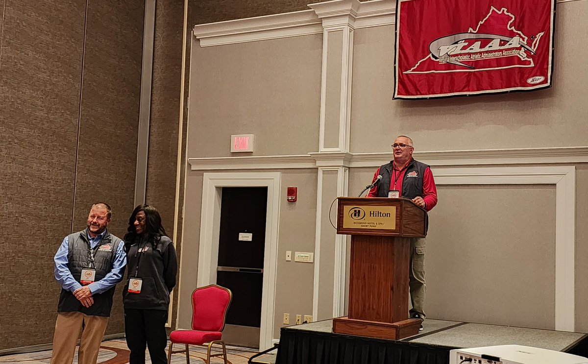 lcorprew13's tweet photo. The @VIAAA95 State AD Conference is officially underway. #BTTY #vaconf23 #reflectionsbylc https://t.co/9oSUT9yeBV