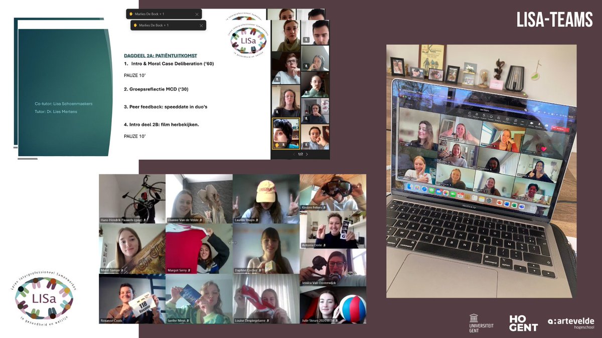 IPC-ERP UGent (@ipcerp_ugent) on Twitter photo Onze LISa-Teams module zit er weer op! We hebben opnieuw genoten van de interdisciplinaire leermomenten, interacties en reflecties.
Dank aan alle studenten, tutoren en opleidingen die hebben deelgenomen!🤝 <a href="/ugent_fge/">UGent Geneeskunde & Gezondheidswetenschappen</a> <a href="/Hogeschool_Gent/">HOGENT</a> & <a href="/ArteveldehsGent/">Arteveldehogeschool</a> Onze LISa-Teams module zit er weer op! We hebben opnieuw genoten van de interdisciplinaire leermomenten, interacties en reflecties.
Dank aan alle studenten, tutoren en opleidingen die hebben deelgenomen!🤝 <a href="/ugent_fge/">UGent Geneeskunde & Gezondheidswetenschappen</a> <a href="/Hogeschool_Gent/">HOGENT</a> & <a href="/ArteveldehsGent/">Arteveldehogeschool</a>
