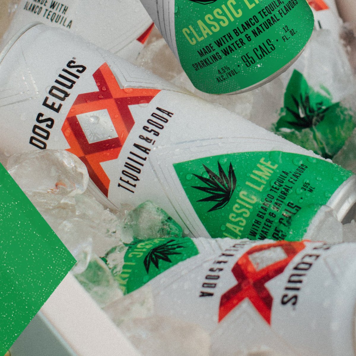 Dos Equis #Tequila &amp; Soda Lime is here just in time for #summer! 😇🌞