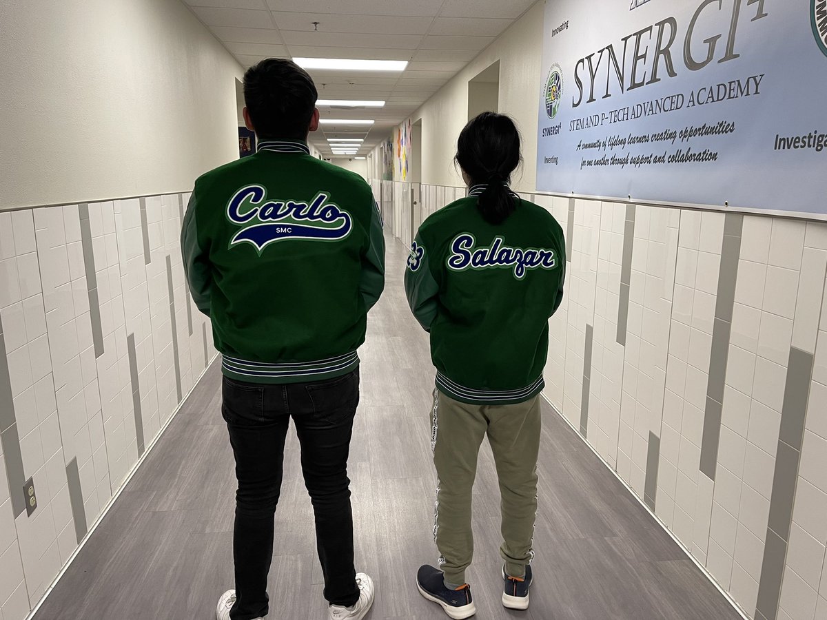 Congratulations to Carlo and Ares for earning their letterman jackets for their contributions to the robotics team! #TeamSISD