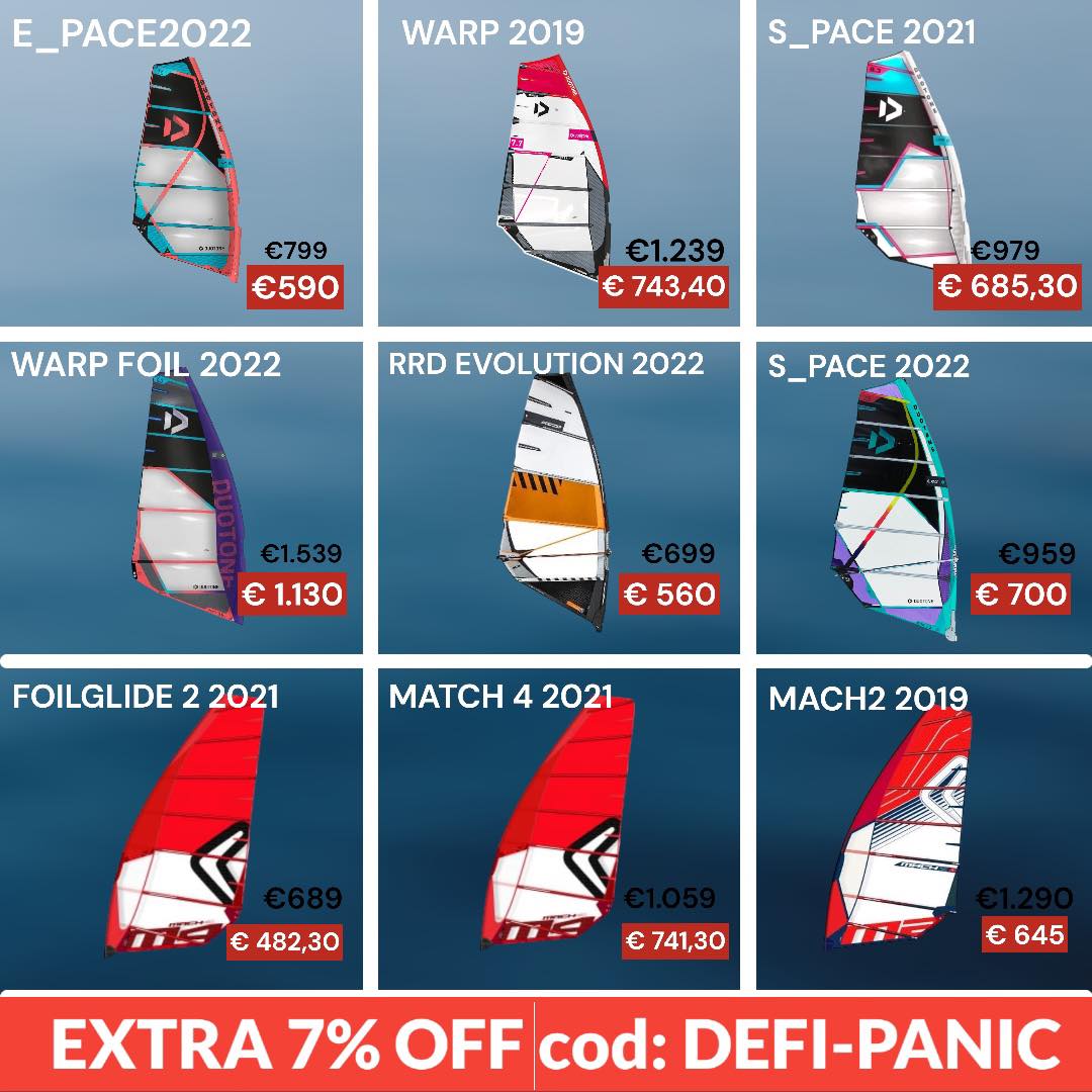 NauticaUrban's tweet photo. Le soprese non sono finite!
Per te un extra 7% di sconto su attrezzatura windsurf selezionata!
#windsurfing #windsurf #defiwind #nauticaurban
- https://t.co/fxr4Pnn78G https://t.co/edwzRUkRTF