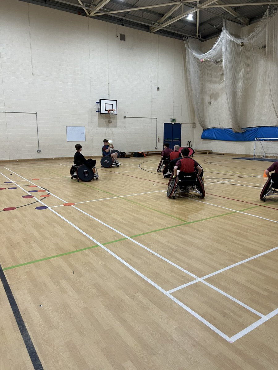 An amazing day today!!

Day 8✅

140 students today both from @CanolfanGlantaf and @6edPlasmawr participated in a Wheelchair Rugby Session♿️🏉

Incredible set of skills on show from everyone!!

Da iwan 🤝🏻