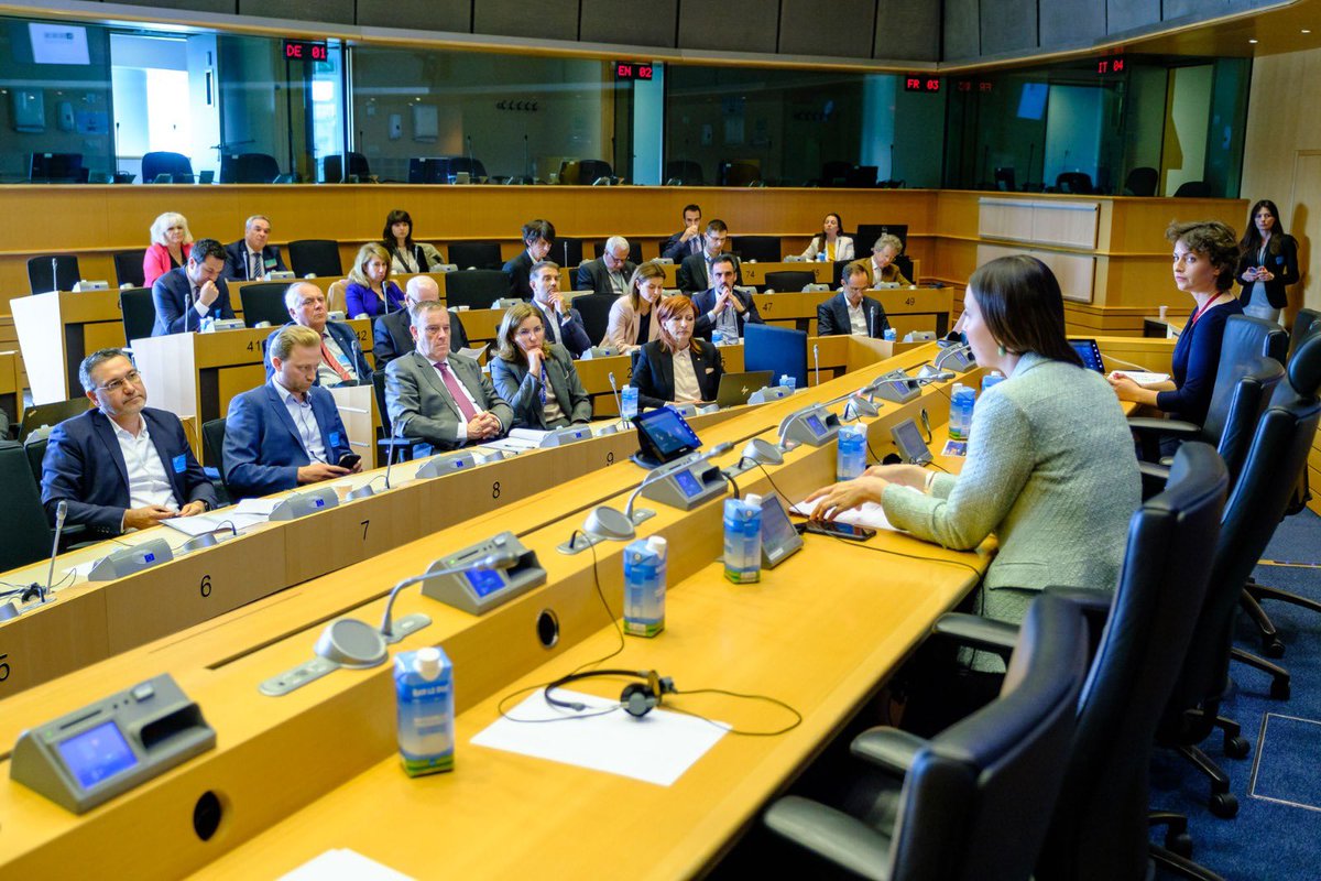 Eva Maydell (Paunova) (@evamaydell) on Twitter photo Glad to host the 🇧🇬 venture capital & #startup community in the European Parliament with <a href="/BVCA_Bulgaria/">BVCA Bulgaria</a> & <a href="/EIB/">European Investment Bank</a>.
The growth of the investment ecosystem in Bulgaria and SEE is remarkable.
We must continue to support innovation in order to succeed in this geopolitical competition. Glad to host the 🇧🇬 venture capital & #startup community in the European Parliament with <a href="/BVCA_Bulgaria/">BVCA Bulgaria</a> & <a href="/EIB/">European Investment Bank</a>.
The growth of the investment ecosystem in Bulgaria and SEE is remarkable.
We must continue to support innovation in order to succeed in this geopolitical competition.