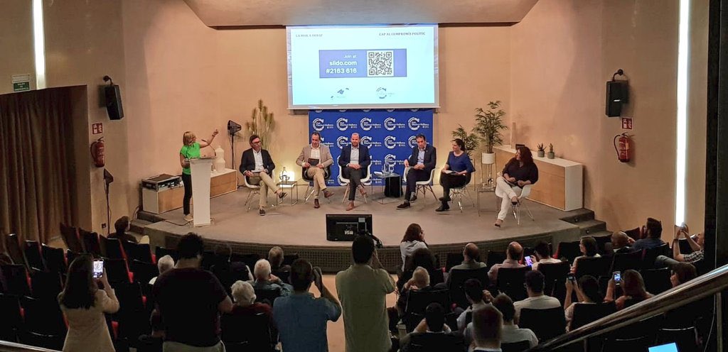 👉 <a href="/MAntSureda/">Maria Antònia Sureda i Martí</a>: “Hi ha d'haver una planificació conjunta entre administracions, entitats i sectors econòmics per millorar la conservació de la mar balear”.

📸 <a href="/MarillesFund/">Marilles Foundation</a> 

#LaMarADebat