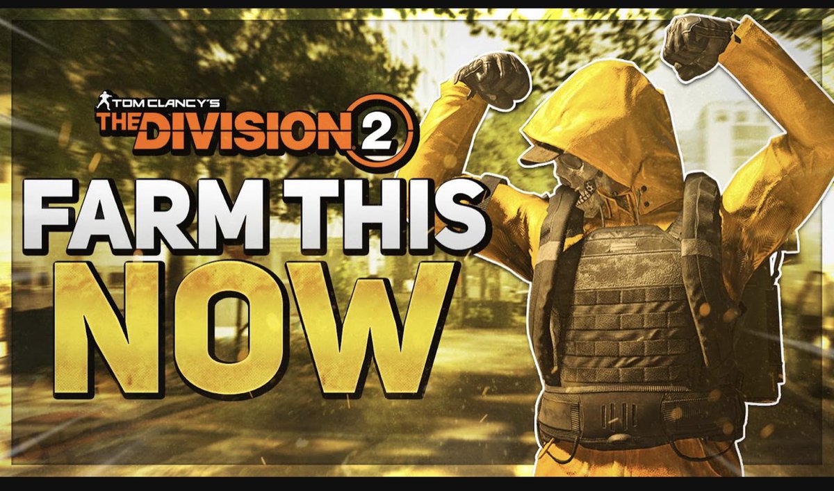 kamikazevondoom's tweet photo. Today is a PERFECT DAY to farm for the EMPERORS GUARD Kneepads! These are vital for regen builds!⬇️👀🍿
https://t.co/hAo4A1U7PE 🔥🤘🏼

#TheDivision2 https://t.co/z9WCepElKS