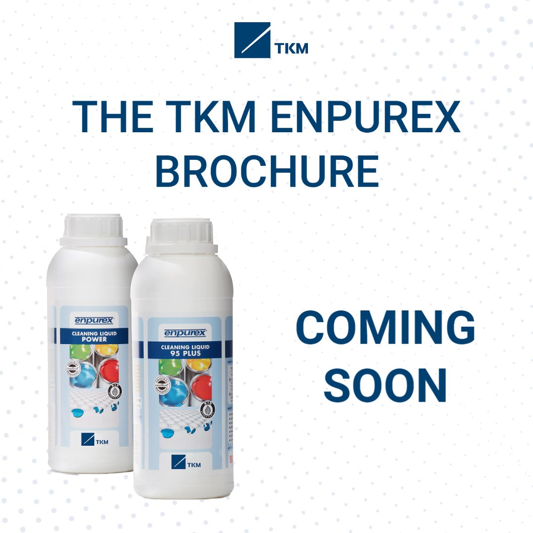 In case you didn't attend InfoFlex our brand new Enpurex brochure is almost here! 📚💎 Perfect for flexographic, gravure, and offset printing. Tune in next for the drop.

#TKMEnpurex  #EcoFriendly #PrintingSolutions #tkm #enpurex #anilox #flexography #gravure #offsetprinting