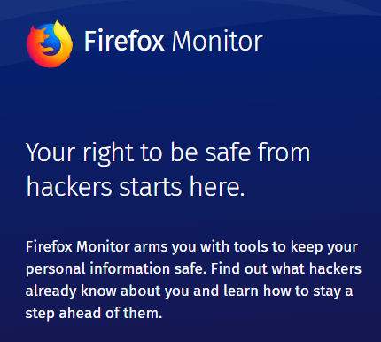 Firefox Monitor te alerta cuando te han hackeado #ParloxNetwork blgs.co/q45Ceb