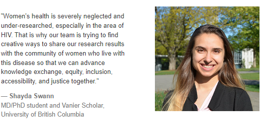 Women's Health Research Institute (@womensresearch) on Twitter photo The CIHR recently featured WHRI Member Shayda Swann (<a href="/CHIWOSresearch/">CHIWOSresearch</a>) and her efforts toward equitable research, especially in the field of HIV research.
Read more here ▶️ ow.ly/gFbf50NUFVu The CIHR recently featured WHRI Member Shayda Swann (<a href="/CHIWOSresearch/">CHIWOSresearch</a>) and her efforts toward equitable research, especially in the field of HIV research.
Read more here ▶️ ow.ly/gFbf50NUFVu