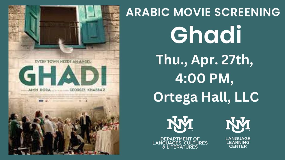 UNMLLC's tweet photo. When the father of a boy with Down syndrome resists his neighbors' efforts to have the child institutionalized, miraculous events begin to occur. Join us on April 27th to watch this film at 4:00 pm in the LLC. #languagelearning #movienight #languagelearningcenter https://t.co/JqsT4WIaH6