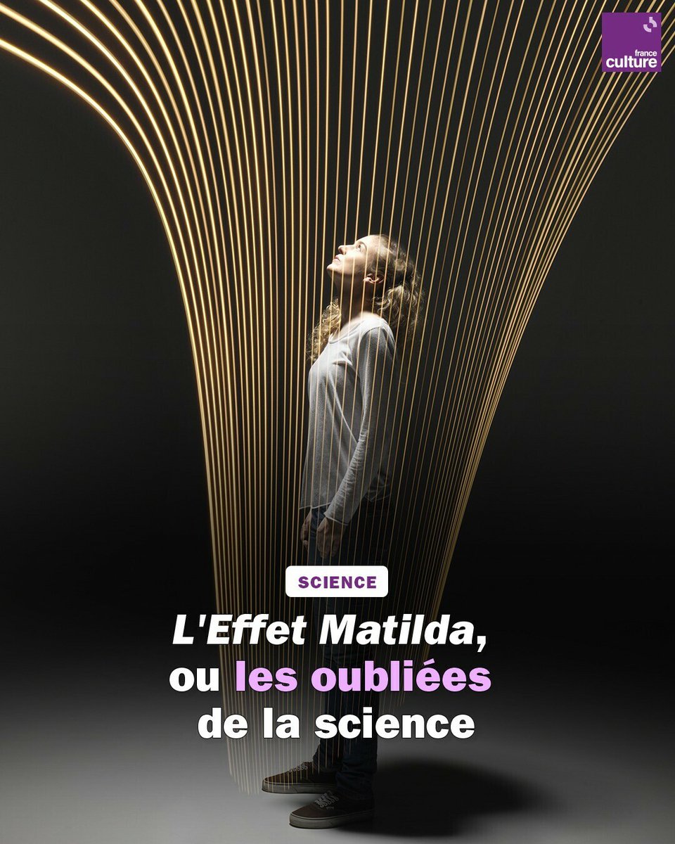 franceculture's tweet photo. Au début des années 80, l’historienne des sciences Margaret Rossiter remarque que les femmes scientifiques profitent moins des retombées de leurs recherches, et ce souvent au profit des hommes.
➡️ https://t.co/TTP51Lcphc https://t.co/1uaGhSawwt