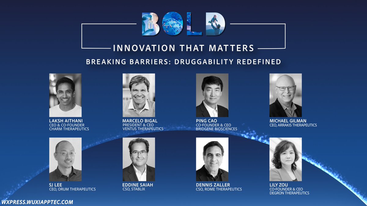 How are we #TakingBOLDAction to pioneer targeted protein #deubiquitination therapeutics?

Tomorrow, Chief Scientific Officer <a href="/EddineSaiah/">Eddine Saiah</a> will share how we're aiming to redefine #druggability during <a href="/WuXi_AppTec/">WuXi AppTec</a>’s “BOLD: Innovation That Matters." Register: wxpress.wuxiapptec.com/detail/898/BOL…