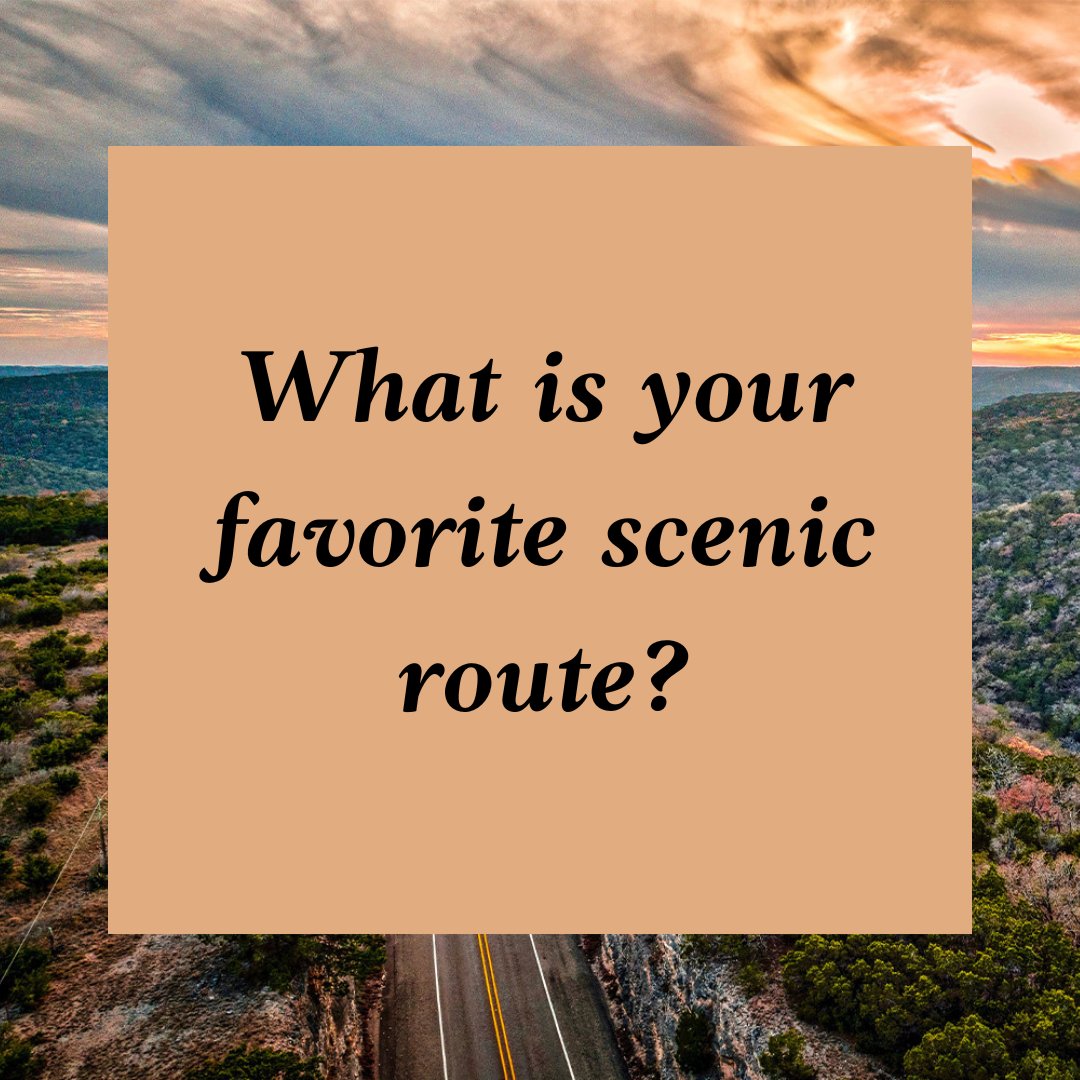 What is your favorite scenic route? 🗺

#scenicroute #beautifulplaces #ohtheviews #travel #texas #hillcountry #mountains