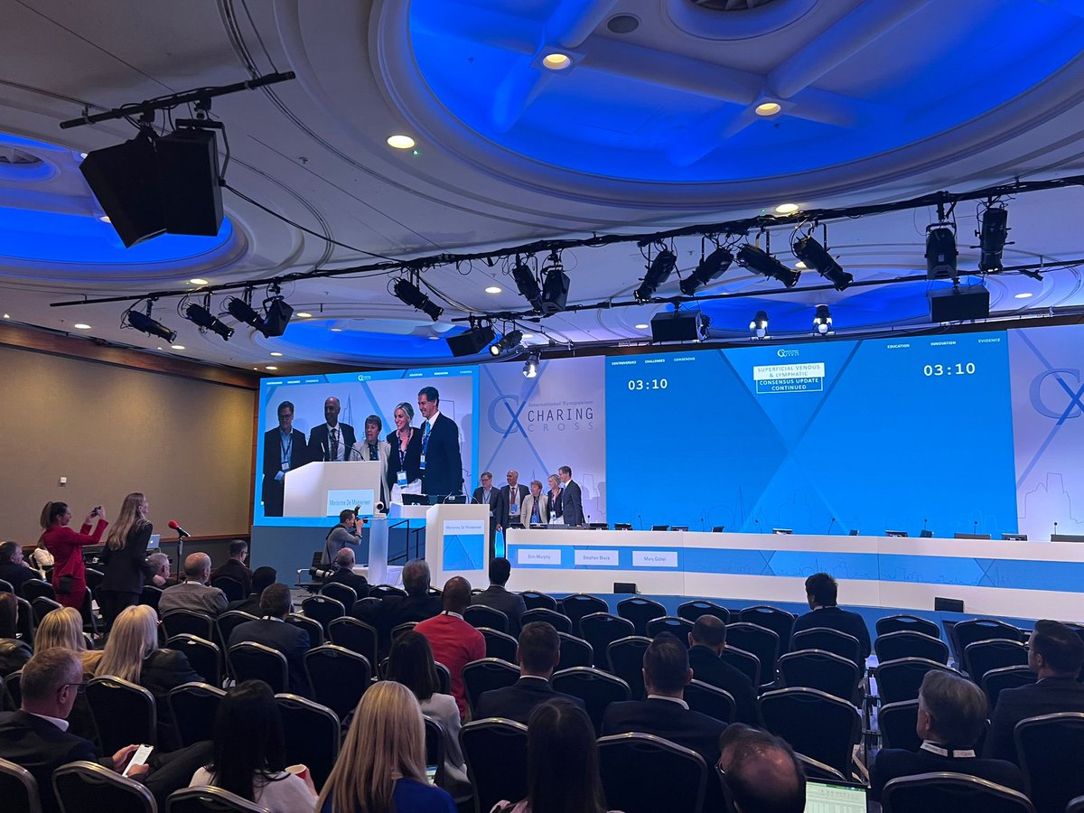 Stephen Black (@ukvenous) on Twitter photo Marianne De Maeseneer receiving the CX Venous Lifetime Achievement award for her outstanding contribution to the treatment of venous disease.
#cx2023 <a href="/ManjGohel/">Manj Gohel</a> <a href="/TheVeinBoss/">Erin Murphy</a> Marianne De Maeseneer receiving the CX Venous Lifetime Achievement award for her outstanding contribution to the treatment of venous disease.
#cx2023 <a href="/ManjGohel/">Manj Gohel</a> <a href="/TheVeinBoss/">Erin Murphy</a>