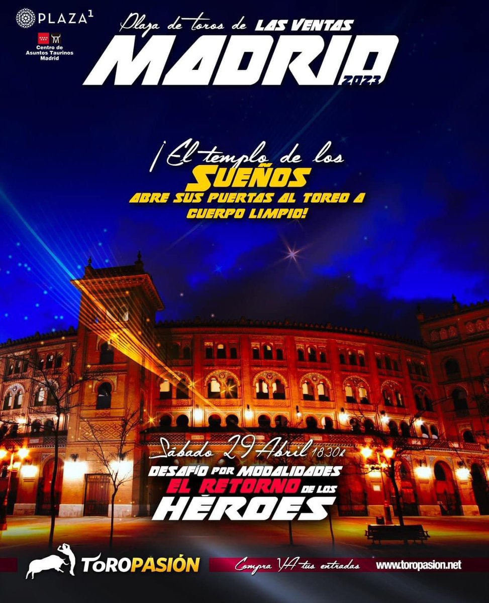 « Le temple des rêves » m’ouvre ses portes…
#BAPTISTEBORDES <a href="/LasVentas/">Plaza de Las Ventas</a> <a href="/toropasion/">Toropasión</a> @Bleu_Gascogne @France3tv