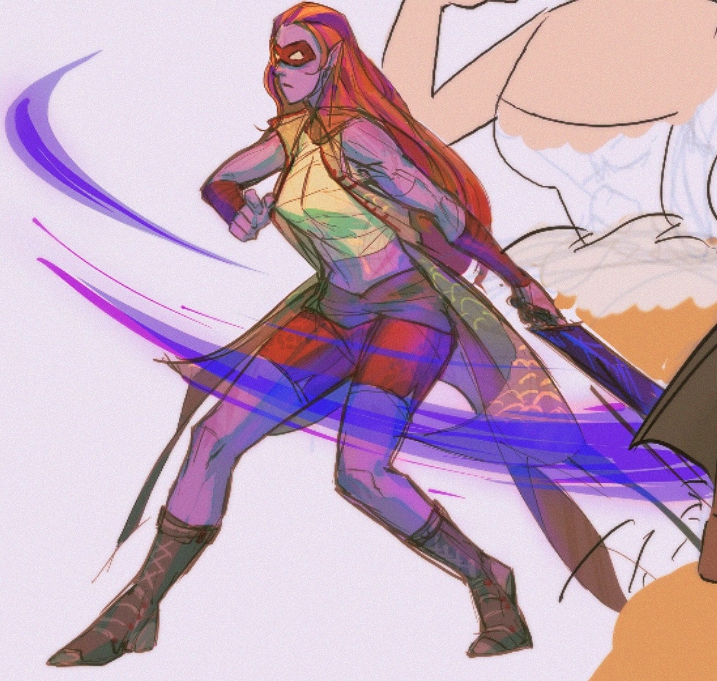rice4cafi's tweet photo. Hi guys Im back from the dead by the sheer power of brainrot. Started watching Evenfall. everything else just happened. Ok see you in three months (or tommorow when I have more art)

#art #arcanearcade #evenfall #dnd https://t.co/O2voAUCrCP