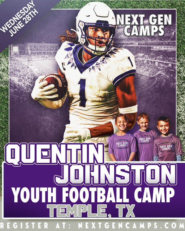 Bringing it back to the 254 !Come out for a day of fun link down below nextgencamps.com/quentin-johnst… @nxtgencamps