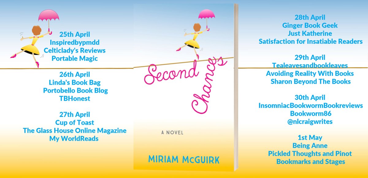 Find out #TenThings about Miriam McGuirk, #author of #SecondChances with @portybelle @Miriam_McGuirk   portobellobookblog.com/2023/04/26/fin…