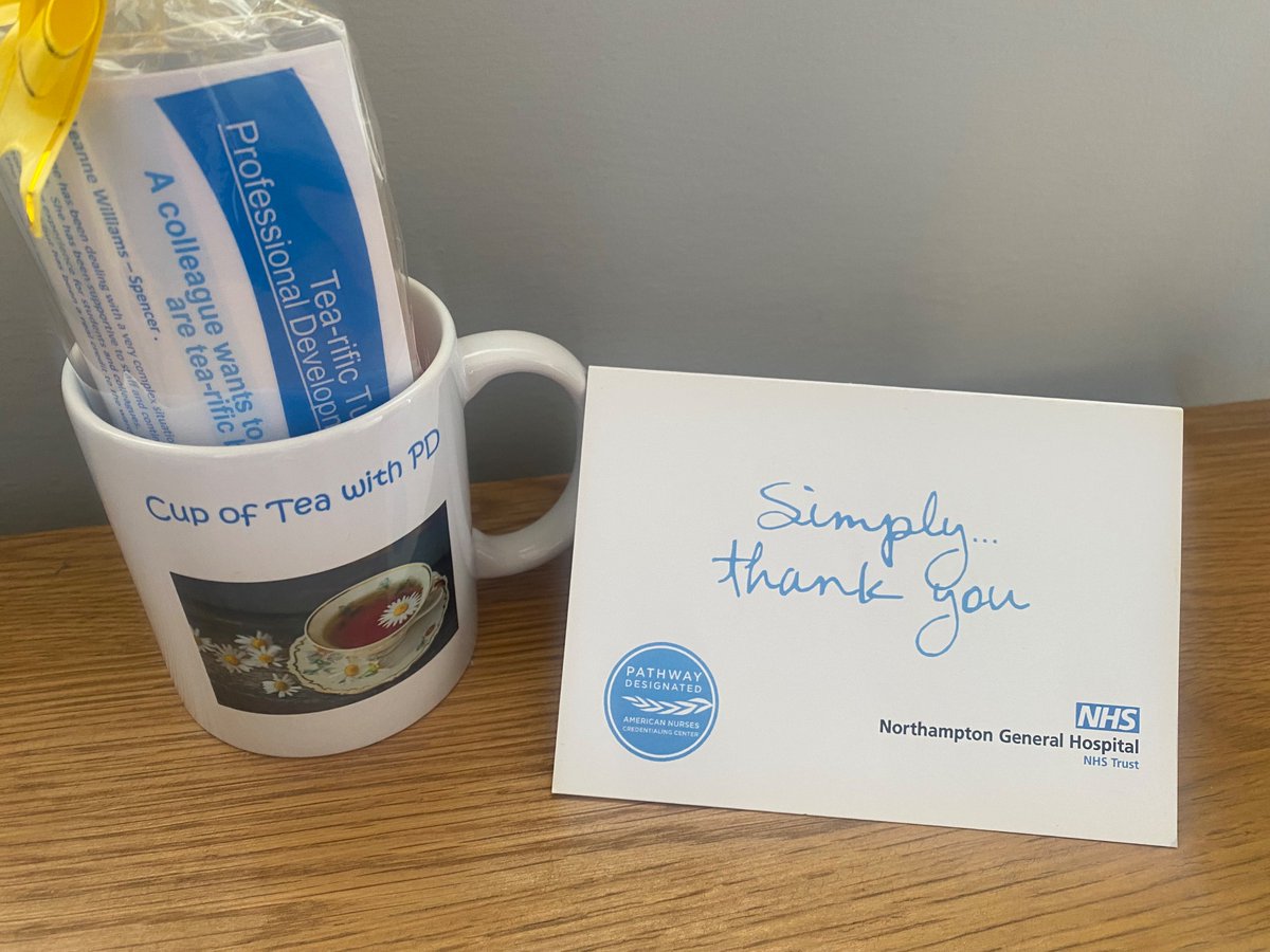 So for the last couple of days I have received a Thank You card and a Tea-rific treat . Thanks to who nominated me and the kind words, I am just doing my job thank you for the lovely gesture #ngh #pathwaytoexcellence#practicedevelopment#spencerward#womenshealth#PDstandard