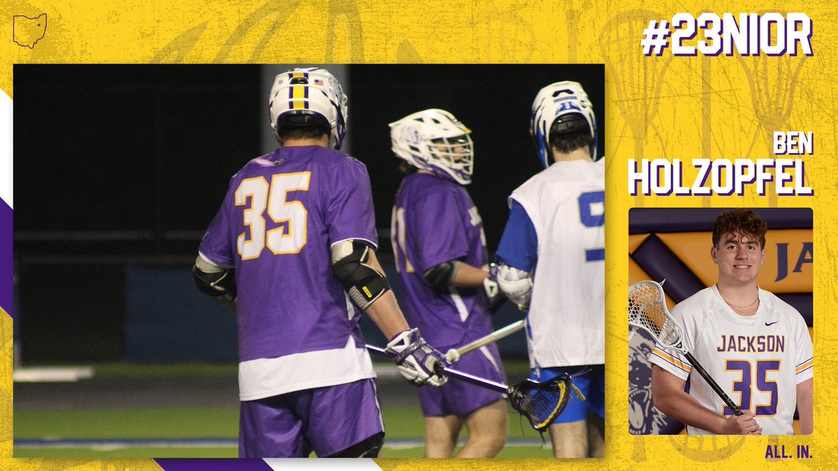 JacksonBearsLax's tweet photo. SENIOR SPOTLIGHT:
Ben Holzopfel #35

Ben will be attending Ashland University to study Exercise Science and play football. Ben was a captain of the football team, a member of our wheelchair basketball team, works at Kustard Korner, and is a Varsity J Club member. https://t.co/8ZCSfNTj1n