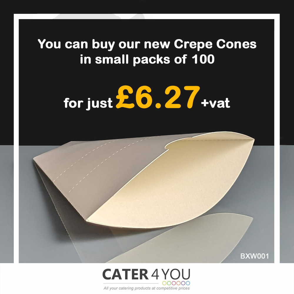 cater4you's tweet image. For people who don't plan on making 1000's of Crepes; we sell loads of products in the smallest food safe quantities possible, little details like that can make all the difference, right? 
 Check them out: bit.ly/4420uee
cater4you.co.uk
#disposablepackaging