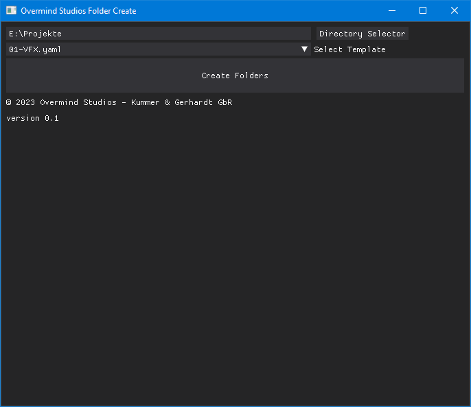 tobkum's tweet image. Since I hate repetitive tasks and wanted to try out DearPyGUI, I wrote a small application to generate folder structures based on YAML templates. Makes setting up new projects a breeze!
Feel free to try, tinker and give feedback!
github.com/tobkum/FolderCโฆ
#vfx #python #dearpygui
