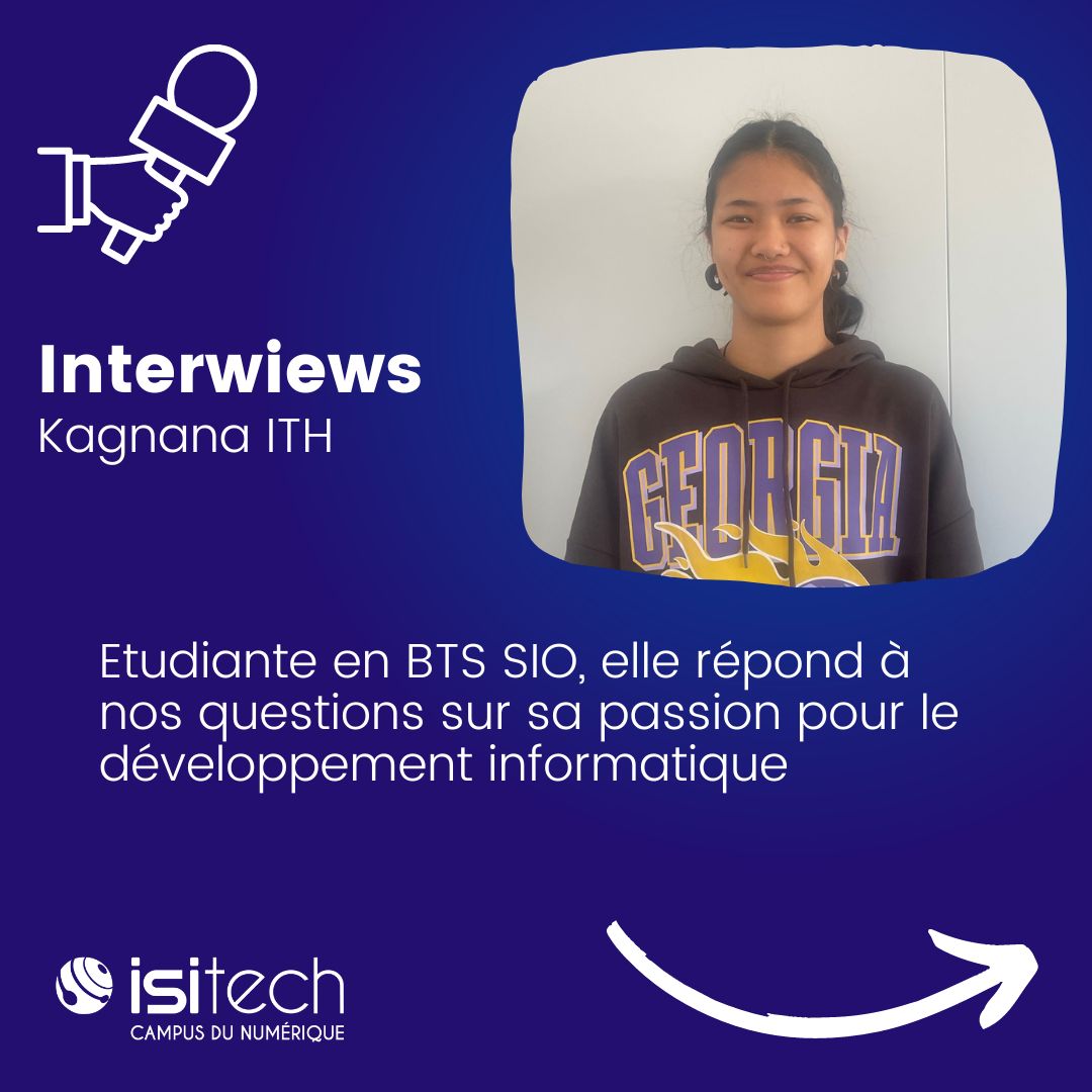 Ecole_ISITECH's tweet photo. ** VIVE LES FEMMES DANS LE NUMERIQUE !!! Découvrez l'interwiew de Kagnana, étudiante en BTS SIO ** https://t.co/zpNavMVFU6