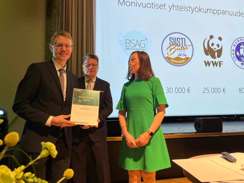 Ålandsbankenin Itämeriprojekti rahoittaa vuosittain Itämeren tilaa edistäviä innovaatioita. Source on Ålandsbankenin viestinnän strateginen kumppani. Rahoituksen saajat julkistettiin eilen Valkoisessa salissa järjestetyssä gaalassa. Onnea voittajille! 
bit.ly/41Wm1TM