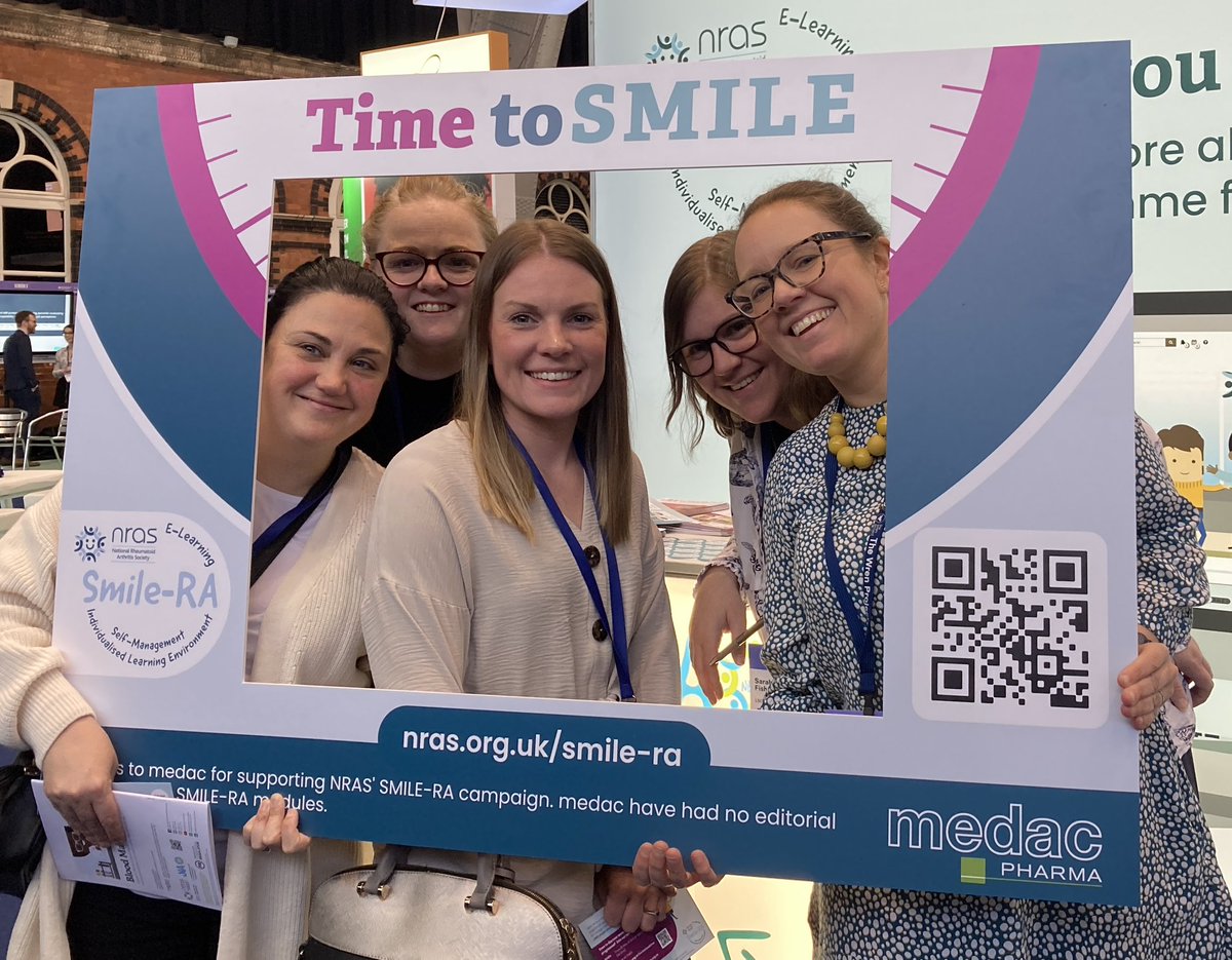 Huge 📣to <a href="/NRAS_UK/">NRAS</a> and the fantastic resources they’ve developed to support patients living with RA. 

From the rheumatology team <a href="/WeAreLSCFT/">Lancashire & South Cumbria NHS Foundation Trust</a> 
#TIMEtoSMILE

<a href="/KirstyMoon2/">Kirsty Moon</a> <a href="/SarahFishPhysio/">Sarah Fish</a> <a href="/littlenic79/">Nicola Foreman</a>