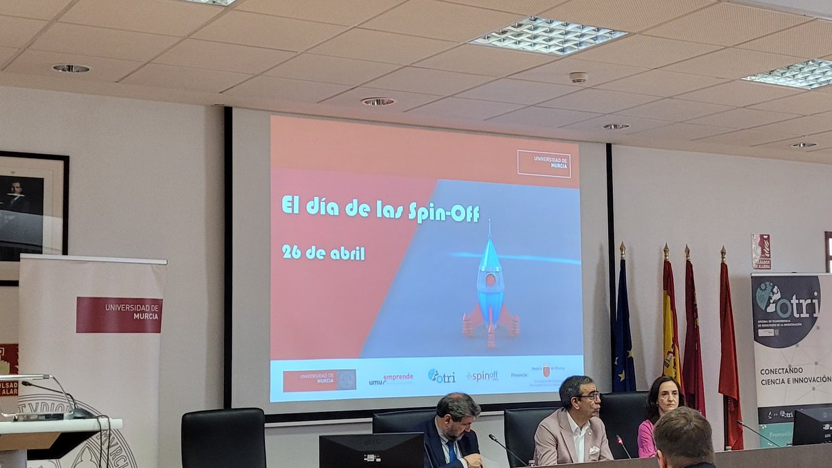 Aprendiendo y buscando nuevos retos..📝....El Grupo de transferencia del conocimiento en Biomarcadores de salud y bienestar (GTC-BIOSAB), y <a href="/Interlab_UMU/">Interlab-UMU</a> hemos estado presentes en el Día de las Spin-off. Enhorabuena a <a href="/OTRI_UMU/">OTRI_UMU</a> por el evento. 🔝🔝👏👏