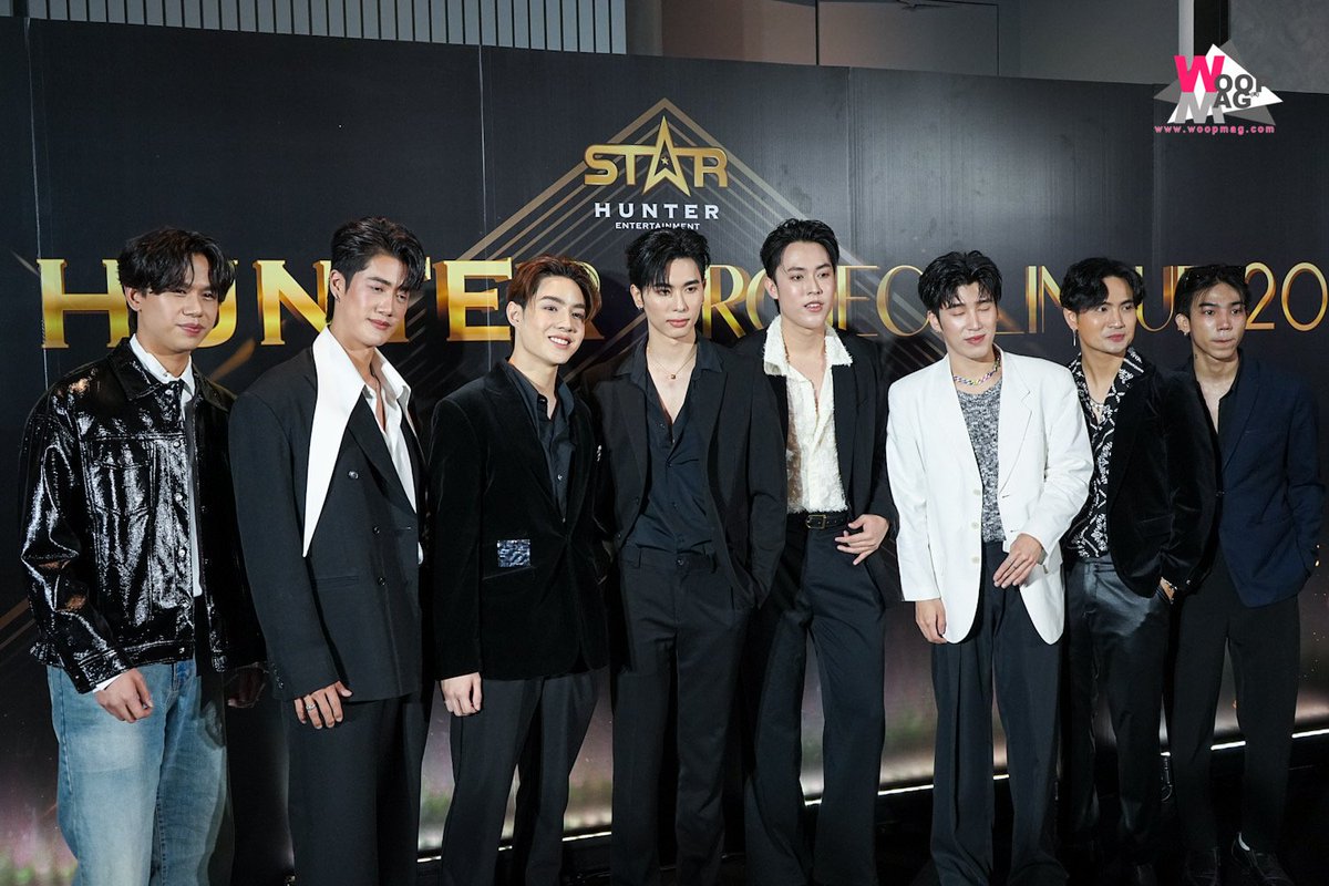 woopmag's tweet photo. ทัพศิลปินจาก STAR HUNTER Entertainment ช่วงเดินพรมในงาน  STAR HUNTER PROJECT LINE 2023

#ELEMENTTH #เฟื่องนคร
#COSMOSTH #รักรสนมจืด
#StarHunter2023
#Starhunterentertainment
#STHProjectLineup2023 https://t.co/FAetHZhM8K