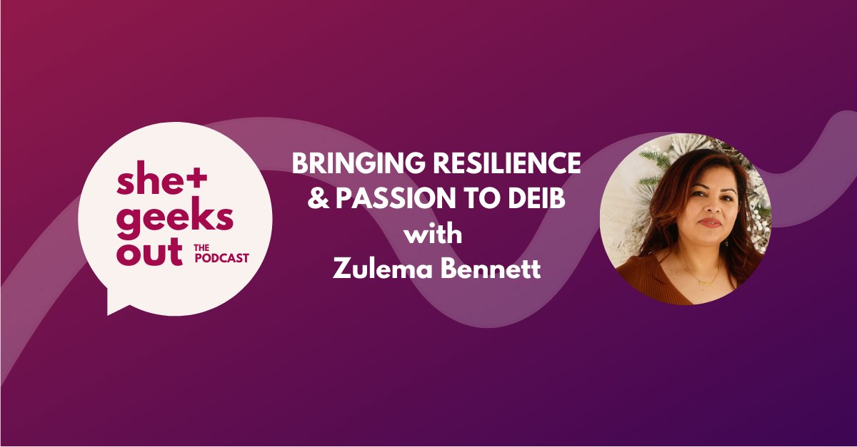 In our latest podcast episode, we sat down with Zulema Bennett, DEIB Program Specialist for @1Password. Zulema shares her journey and her insights on #DEIB, self-care, and more! hubs.li/Q01MPW5Y0 #DEI #Diversity #Equity #Inclusion