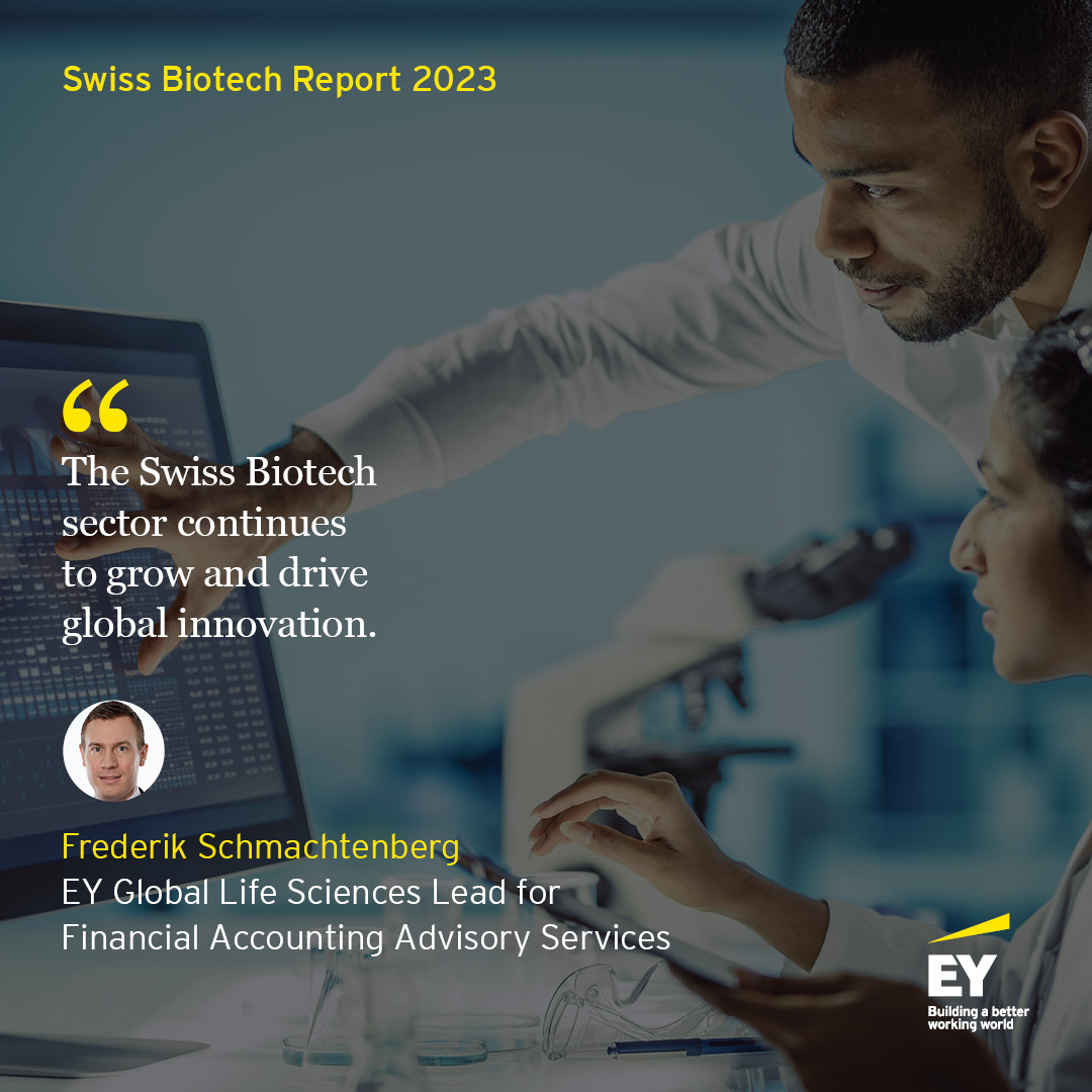 The Swiss Biotech Report 2023 shows that despite the challenges of the global markets, Swiss biotech companies have weathered the storm well, and continue to drive innovation globally. 🔬

Continue reading: go.ey.com/3n2HBqZ

#SwissBiotechDay #EYLifeSciences