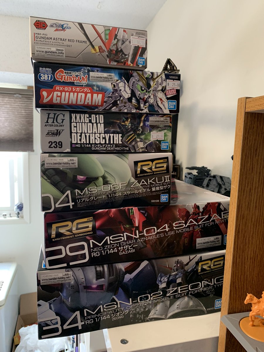 MikesMiniatures's tweet photo. @NessieKnows I just got into building Gunpla. Finished Chuchu’s Demitrainer yesterday. Working on Deathscythe today. Love it so far. https://t.co/2uHc0Mundm