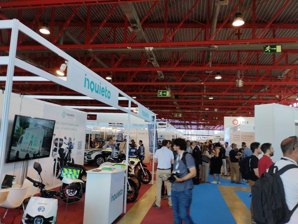 drones_rpas's tweet photo. ¡Ya estamos en @DronExpo ! La II Feria Congreso Profesional de Plataformas y Aplicaciones para Sistemas No Tripulados.
#dronexpo #TECNOSEC #aptie https://t.co/8l8nd7hO5a