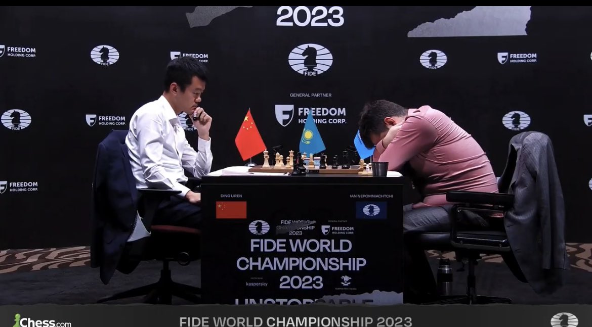 Ding Liren Makes History And Is The New FIDE World Champion! 🏆 #chess  #NepoDing