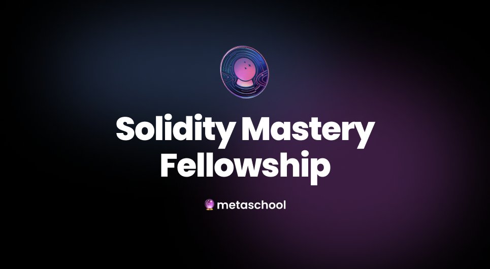 askOkara's tweet photo. Introducing…

drum rolllll please 🥁🥁🥁

💎 The Solidity Mastery Fellowship ❤️‍🔥

➜ 6 week-long exclusive program
➜ Self-paced
➜ Developer-oriented
➜ Tokens to an exclusive DAO - one you can govern

Fill in your application today &amp; see ya in June!😉
👉🏼https://t.co/eS3qpMKuOL https://t.co/Z6L92TJutv