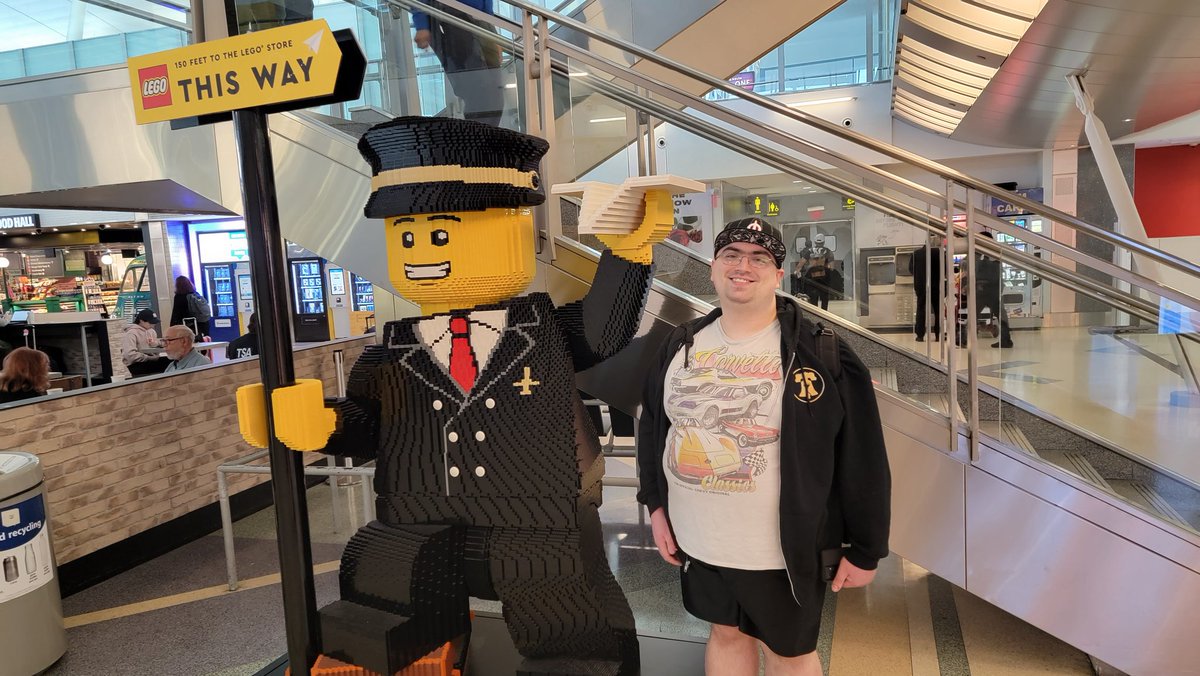 We haven't boarded a plane since 2018. Wish us luck! Next Stop Florida!