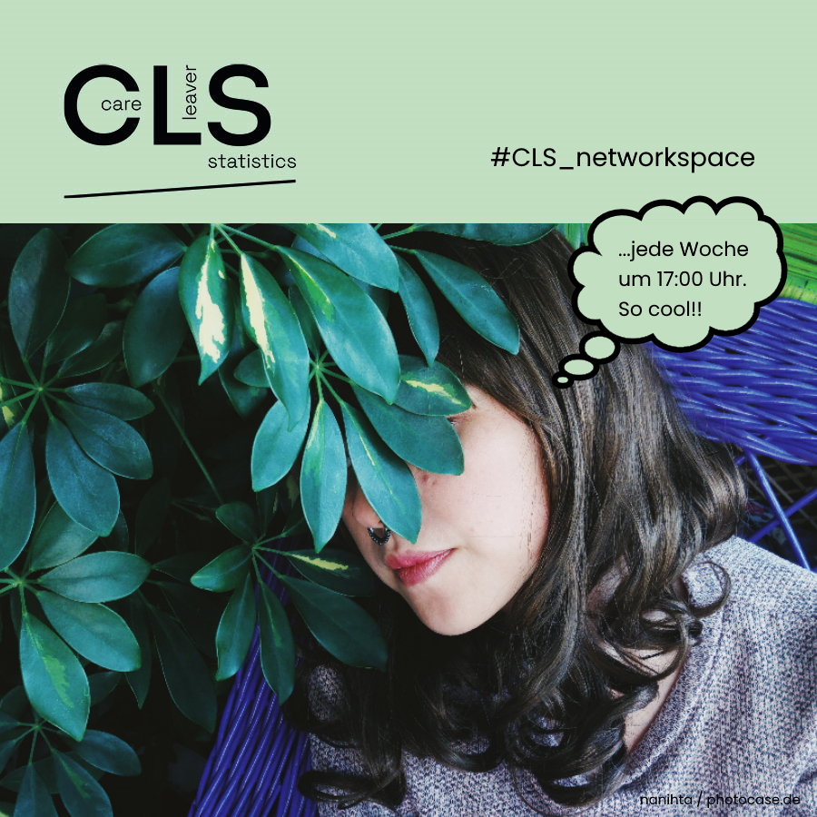 Wir weisen jede Woch gern darauf hin: Der #CLS_networkspace ist der wöchentliche Raum für Teilnehmende der #CLS_Studie – schauen Sie gern vorbei! #OpenScience #Transparenz #CLS #Forschung #LeavingCare #CareLeaver #Community #CommunityBuilding