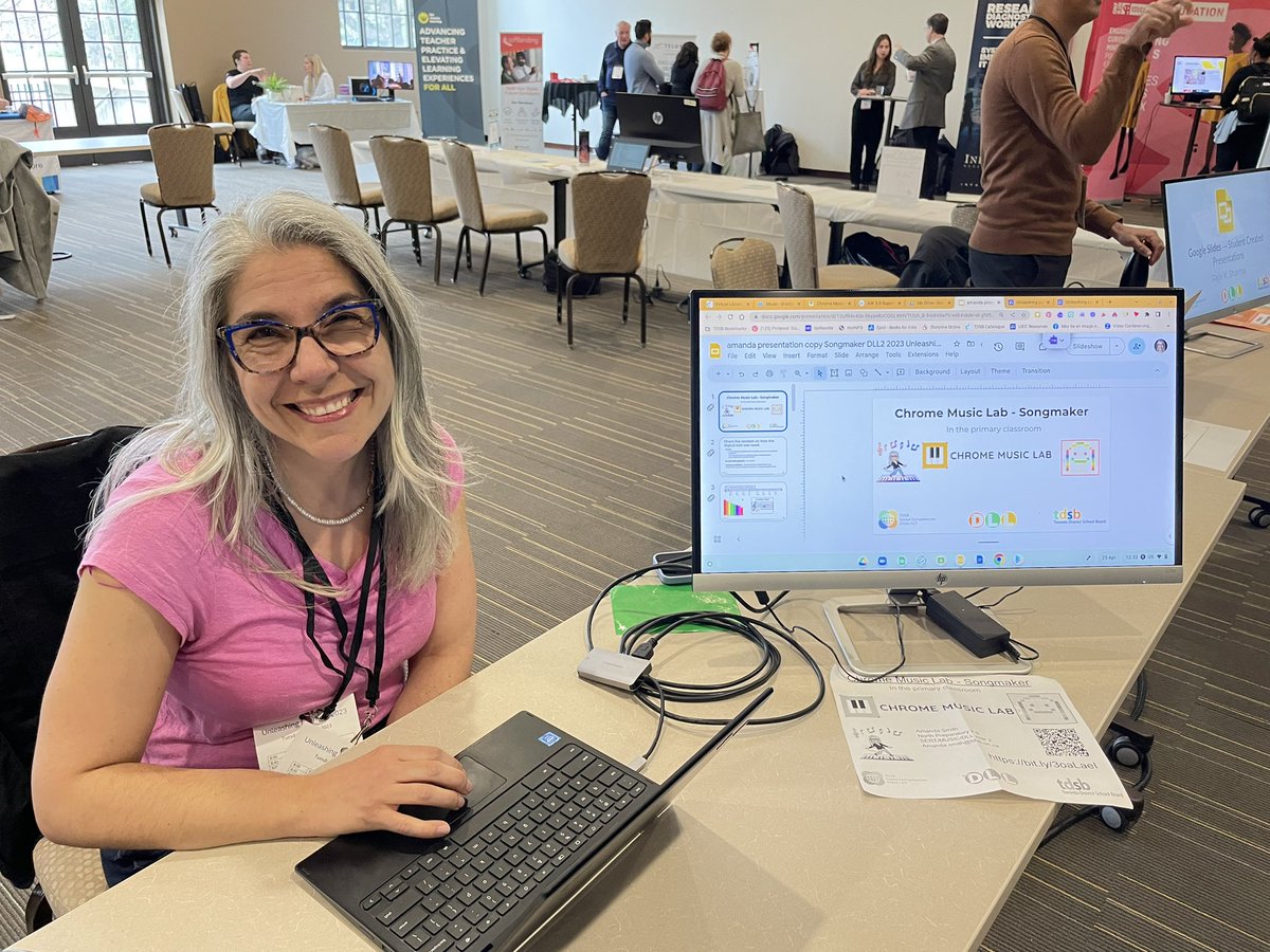 TDSBMissySmith (@tdsbmissysmith) on Twitter photo Great day at the Unleashing Learning conference. It was so nice to see colleagues and inspiring educators from all across TDSB. Presenting was a blast!📷 <a href="/aprildemelo/">April De Melo 🇨🇦</a> #tdsbUL23 @TDSB_DLL @TDSB_GC <a href="/prep_ps/">North Prep PS</a> <a href="/tdsb/">Toronto District School Board</a> Great day at the Unleashing Learning conference. It was so nice to see colleagues and inspiring educators from all across TDSB. Presenting was a blast!📷 <a href="/aprildemelo/">April De Melo 🇨🇦</a> #tdsbUL23 @TDSB_DLL @TDSB_GC <a href="/prep_ps/">North Prep PS</a> <a href="/tdsb/">Toronto District School Board</a>